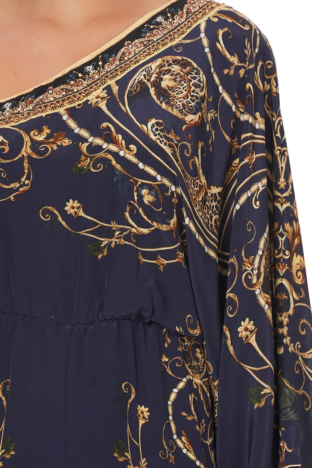 One Shoulder Flared Jumpsuit- Seven Day Weekend
