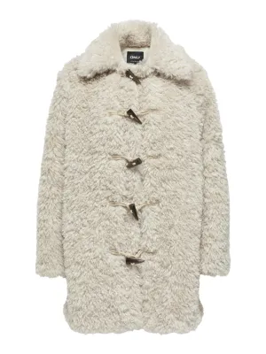 Only / Damen-Mäntel / ONLVIKI FAUX FUR DUFFLE COAT OTW