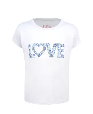 Paisley Sky Love Bling Top