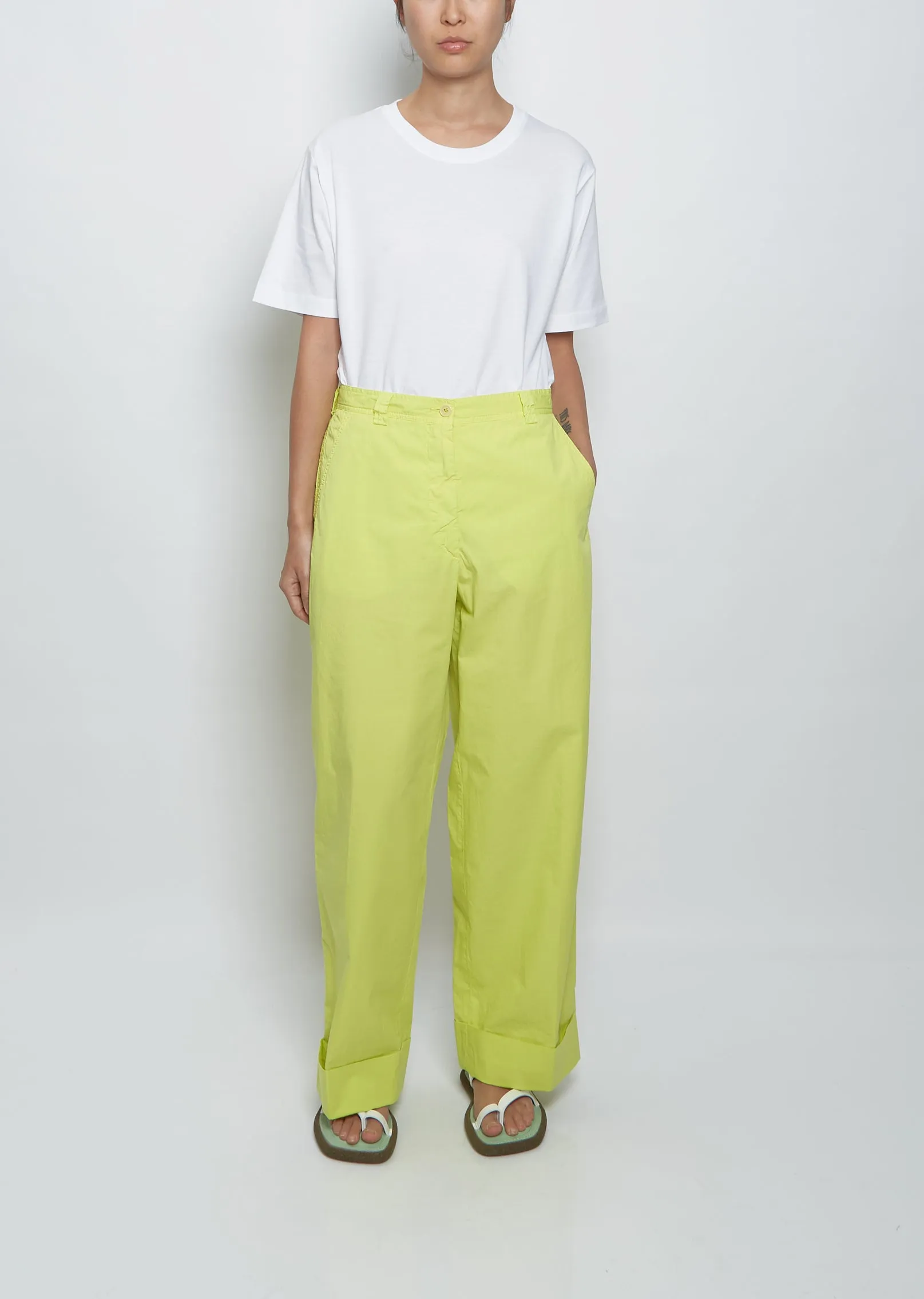 Pakora Pants — Lime