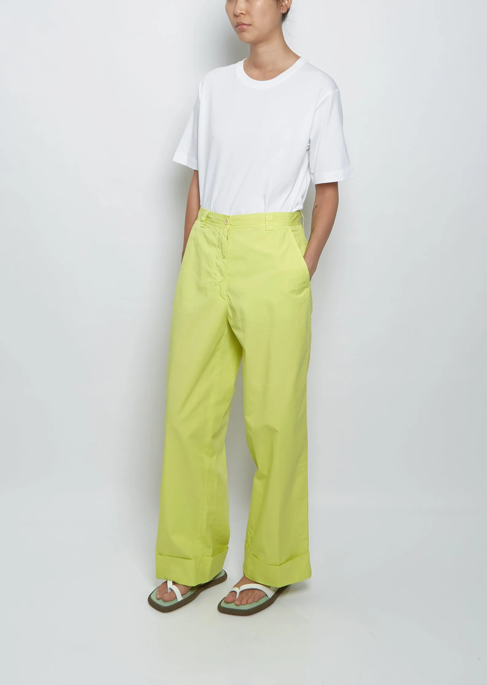 Pakora Pants — Lime