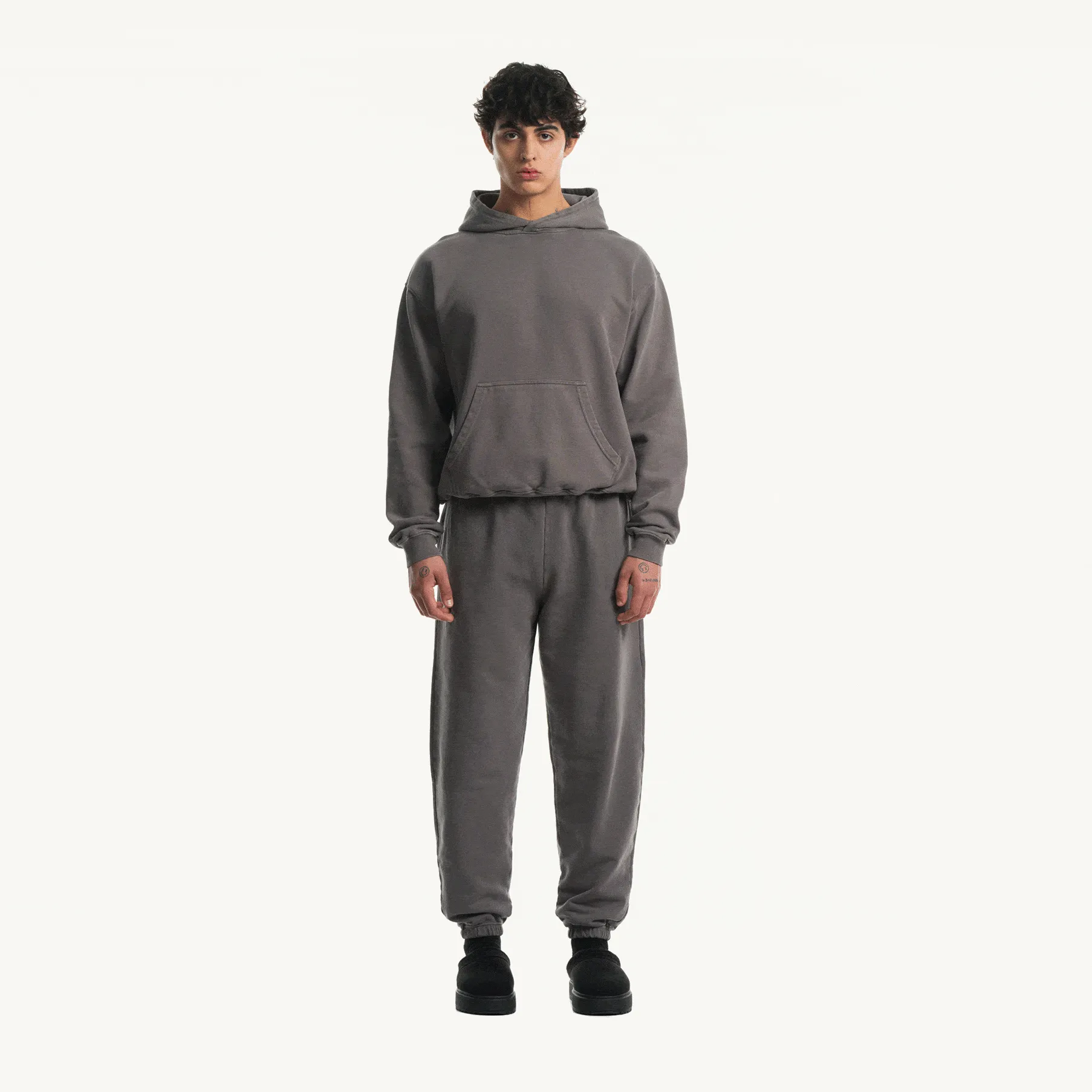 Pigment Grey Relaxed Sweatpants.