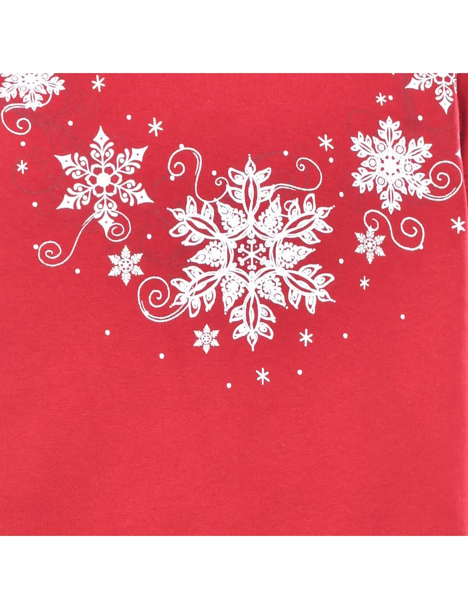 Printed Sweatshirt - M