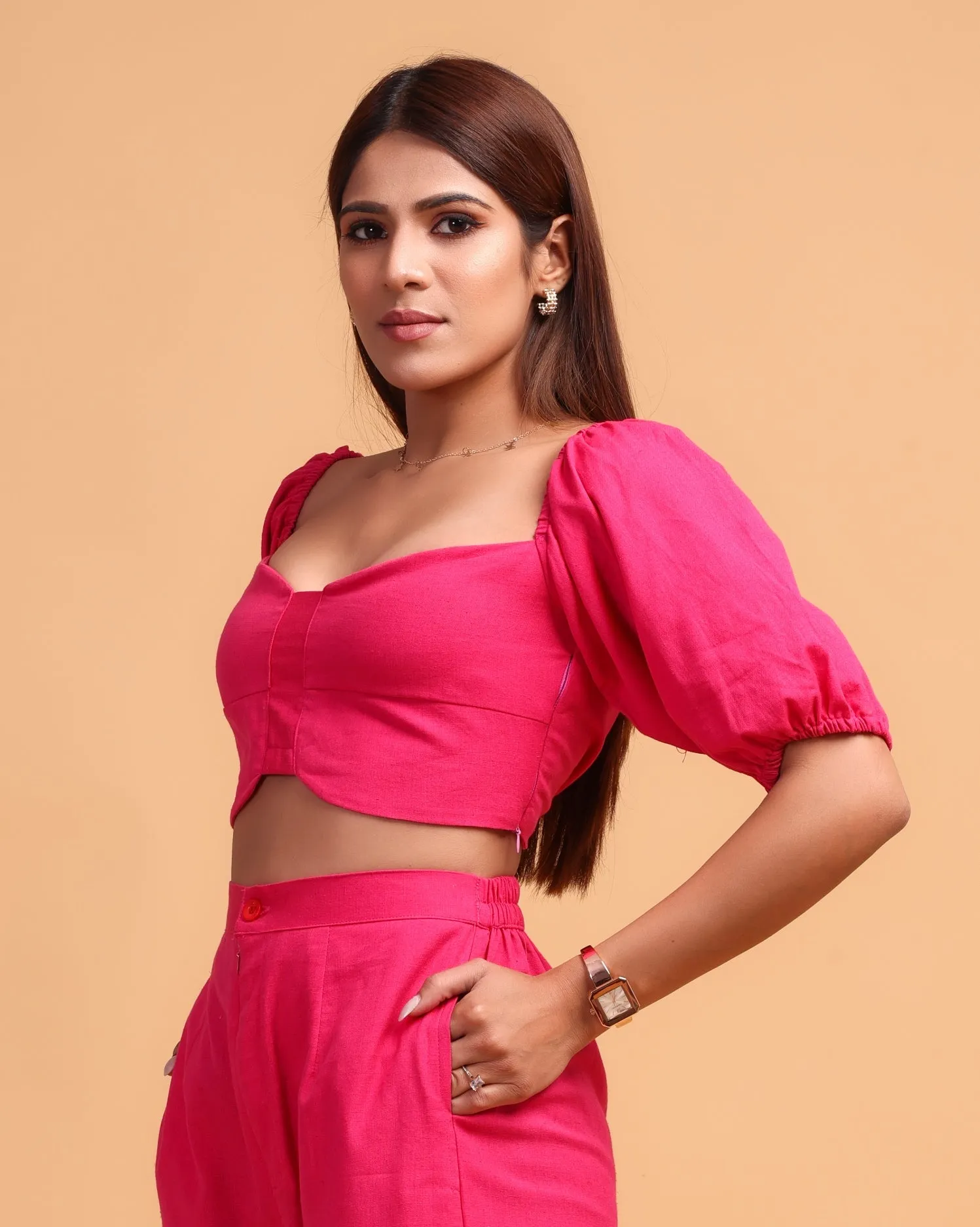 Puff Crop Top