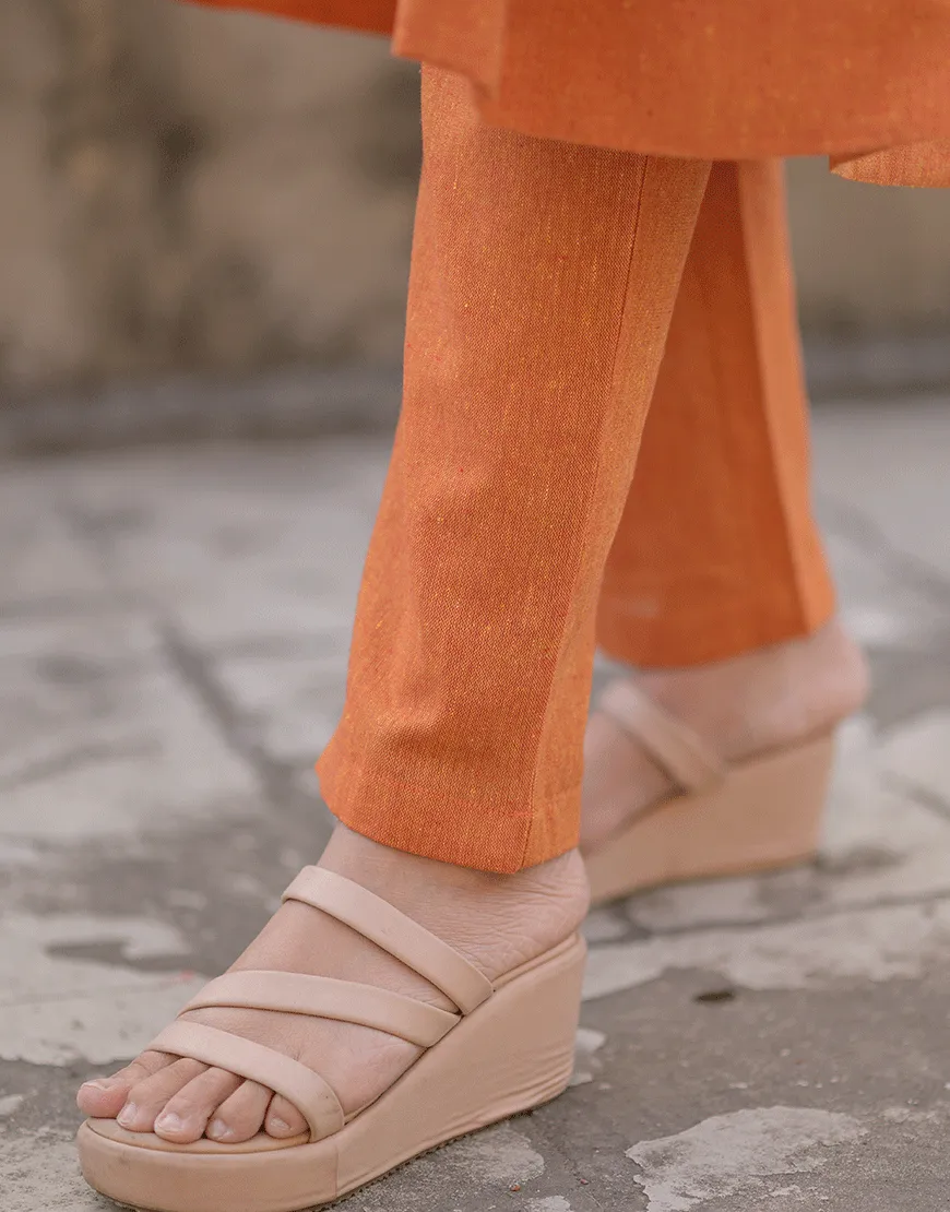 Pumpkin Orange Co-ord Set