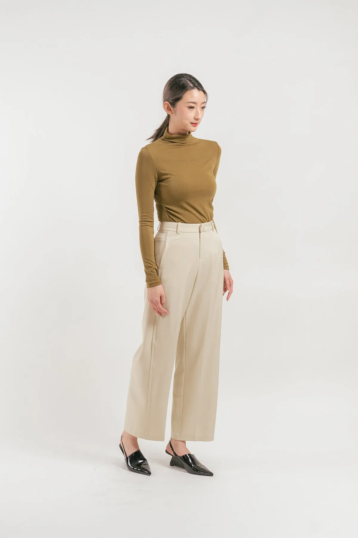 Sevorra Wide Leg Suit Pants