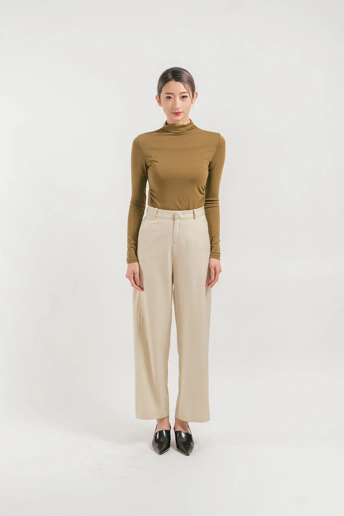 Sevorra Wide Leg Suit Pants