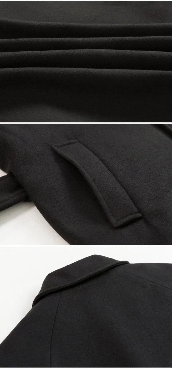 Simple wool coat or481