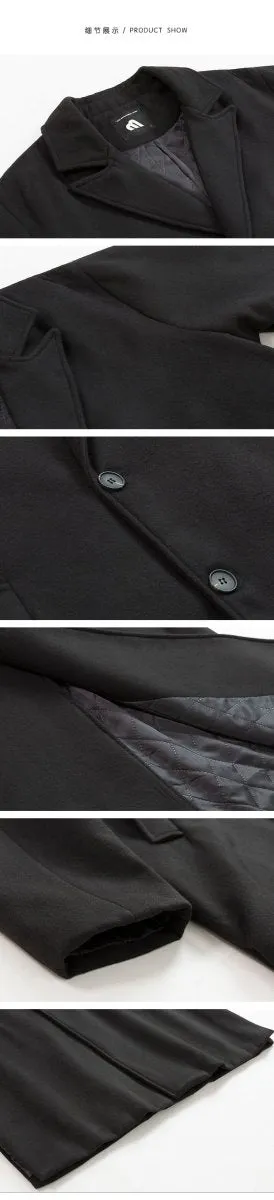 Simple wool coat or481