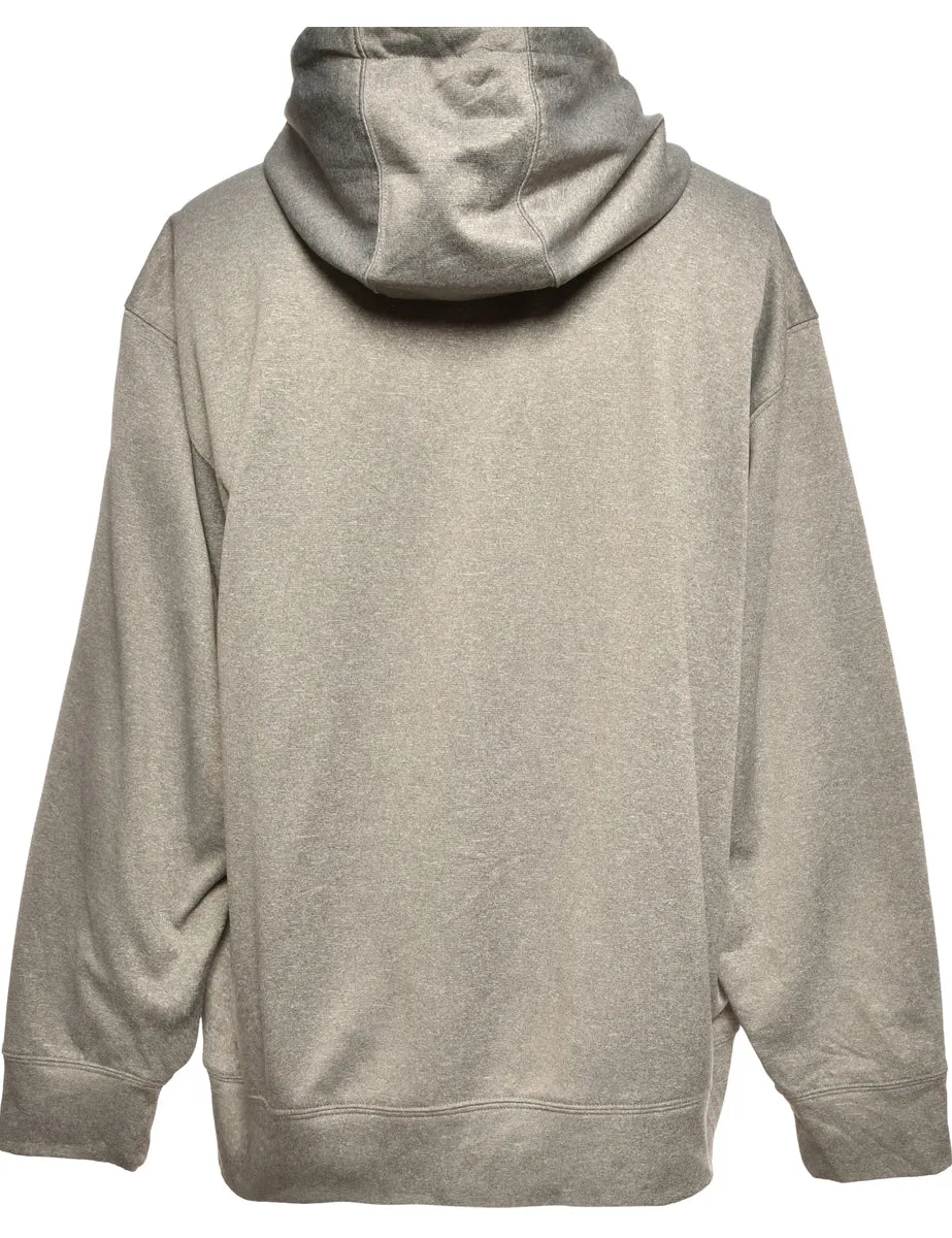 South Grey Printed Hoodie - L