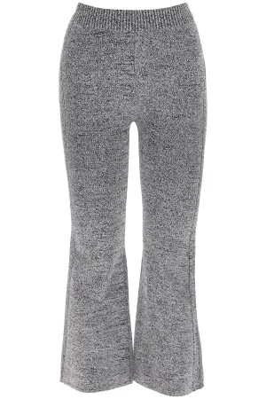 STRETCH KNIT CROPPED PANTS