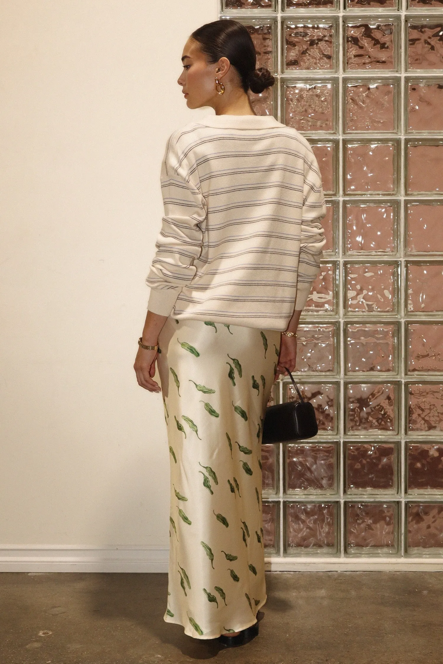 Stripe Sweater Top