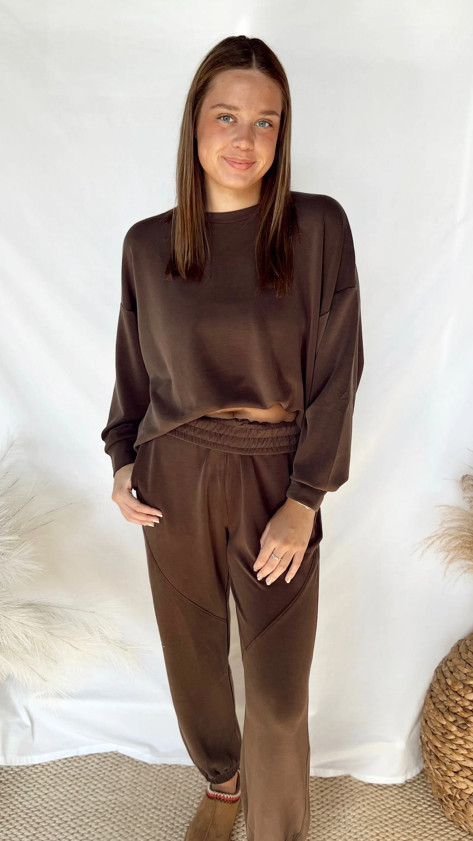 The Dark Chocolate Sweatpant