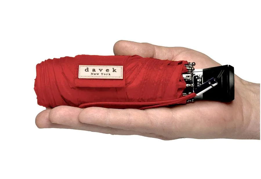The Davek Mini Umbrella - Most Compact
