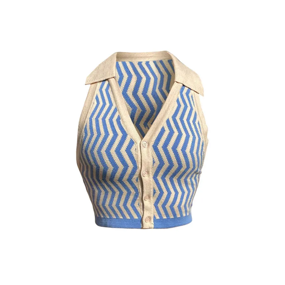 Totally Over It Collared Top