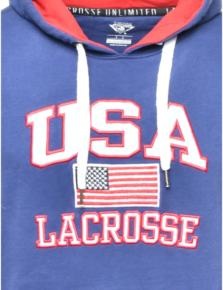 USA Lacrosse Printed Hoodie - S