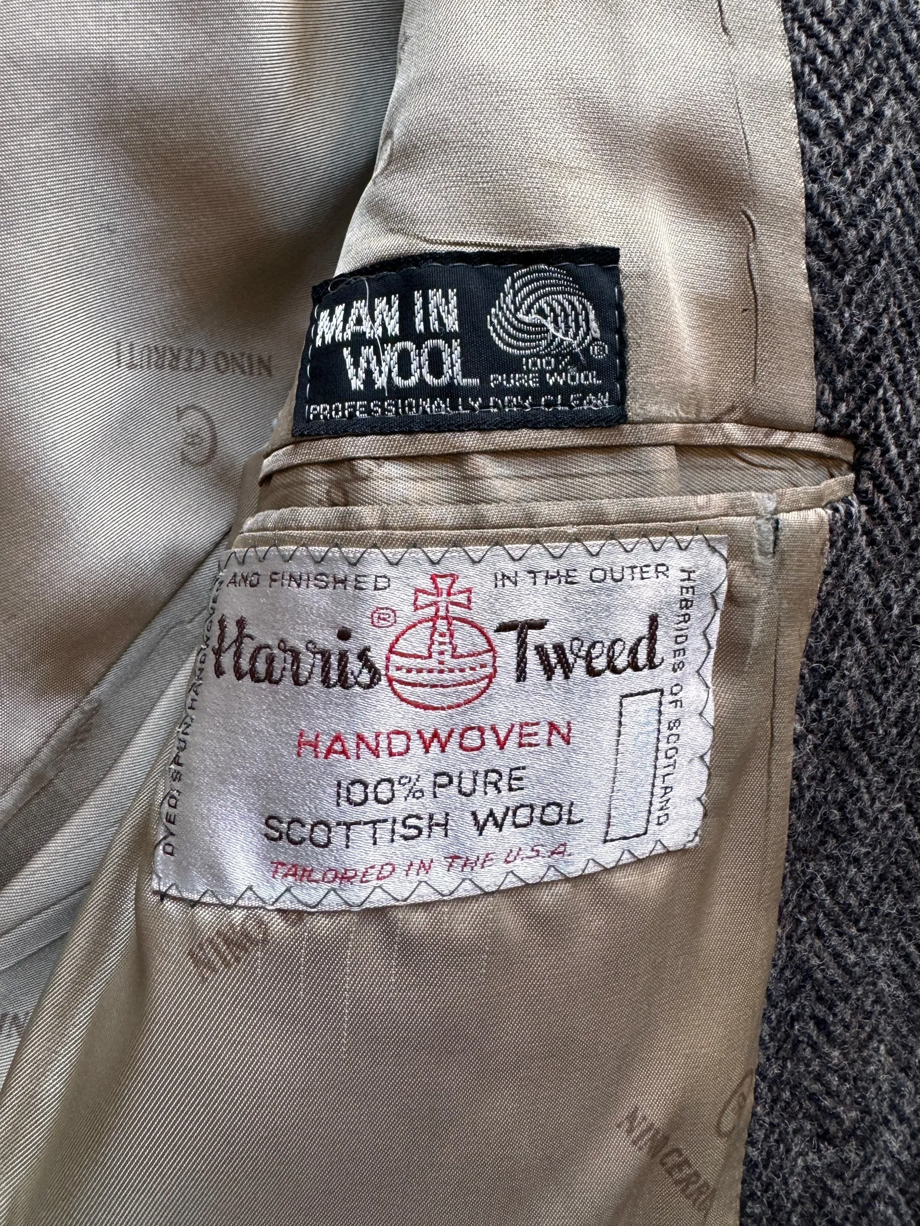 Vintage Harris Tweed Sportcoat SZ M