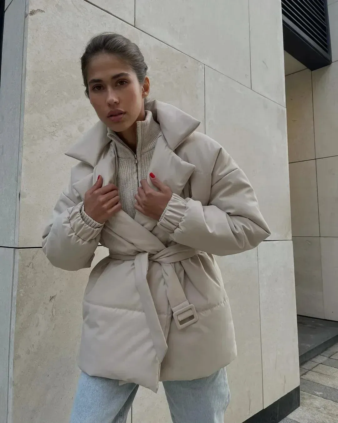 Vintage Quilted Puffer Jacket