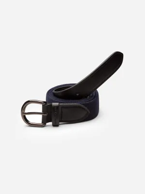 W STRETCH BELT Navy