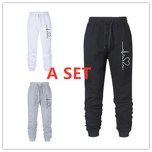 Wide Leg SweatPants Women Trousers