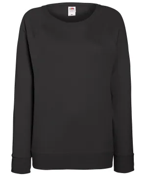 Womens lightweight raglan sweatshirt | Light Graphite