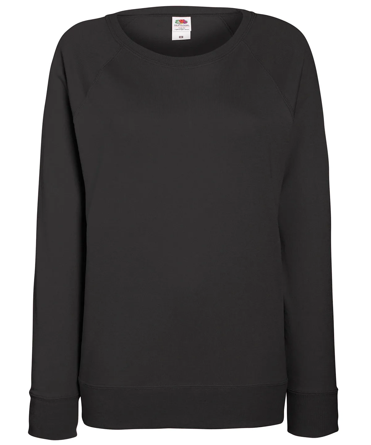 Womens lightweight raglan sweatshirt | Light Graphite
