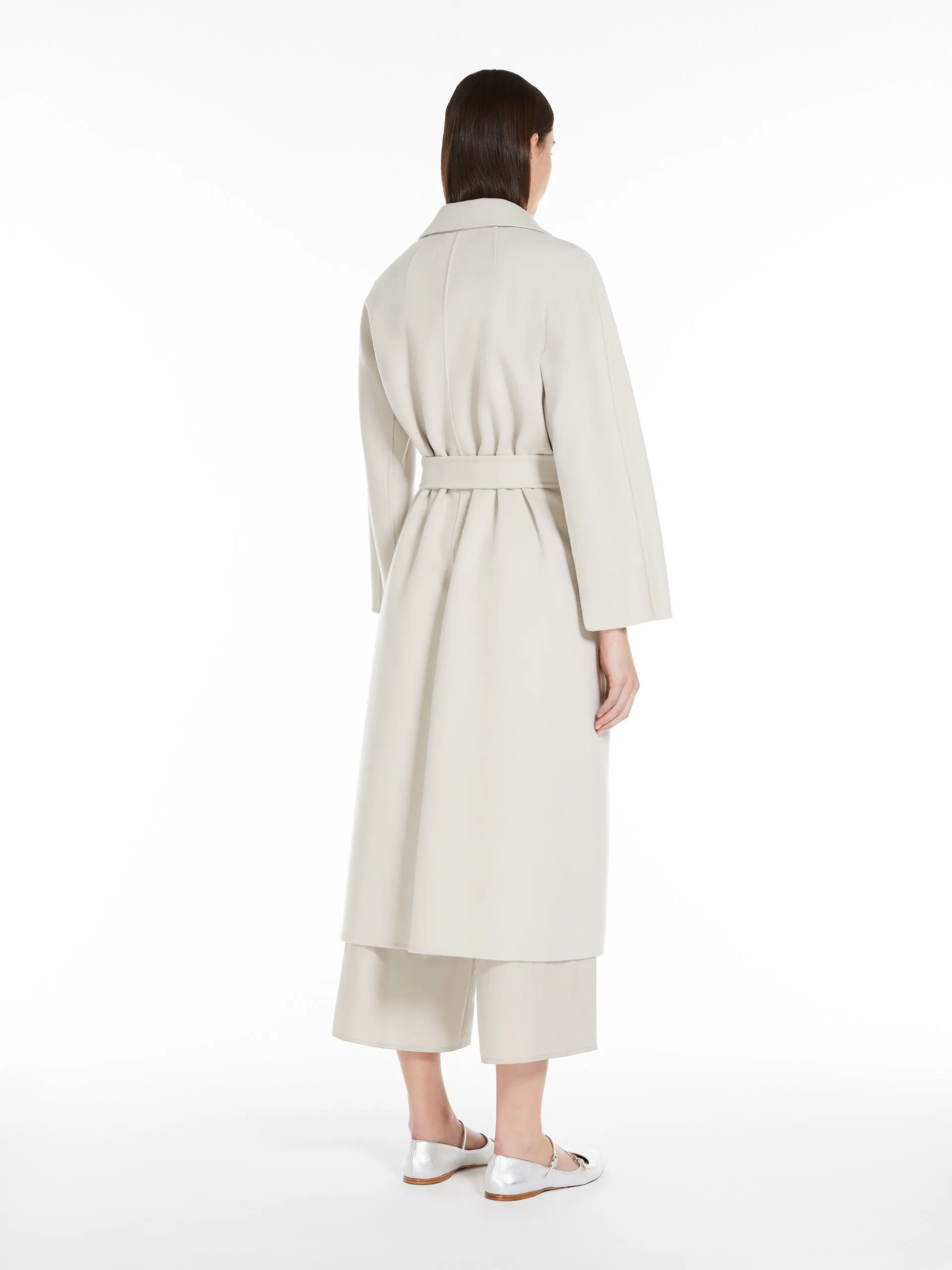 Wool midi coat