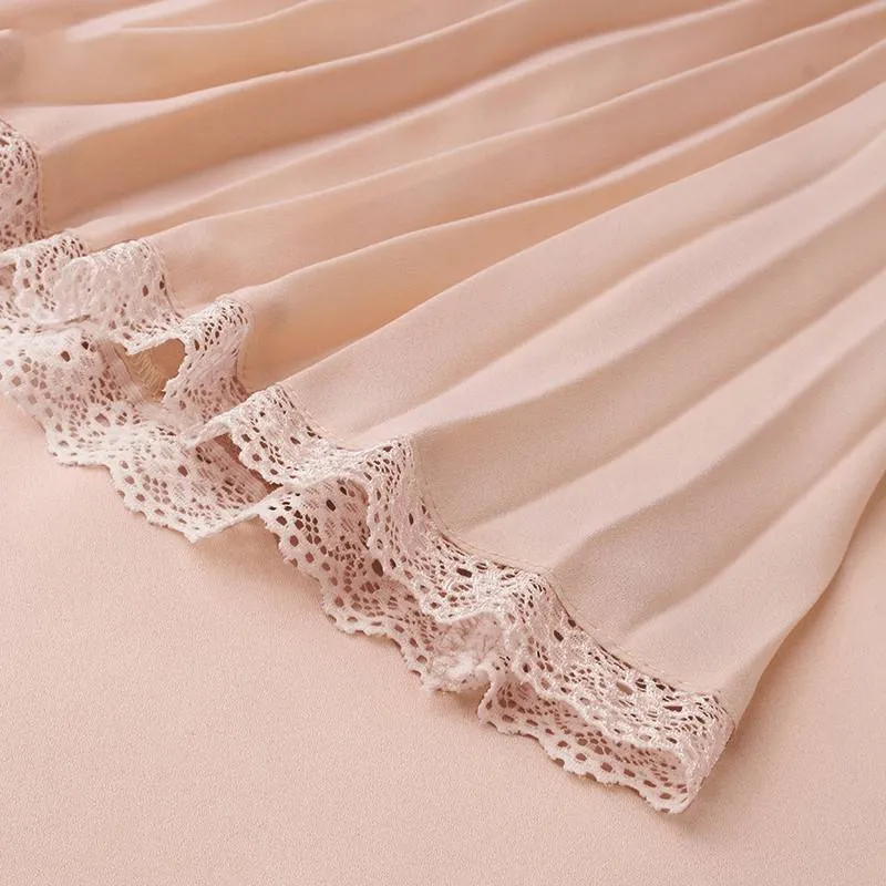 Work Hard to Get Flare Chiffon Blouse