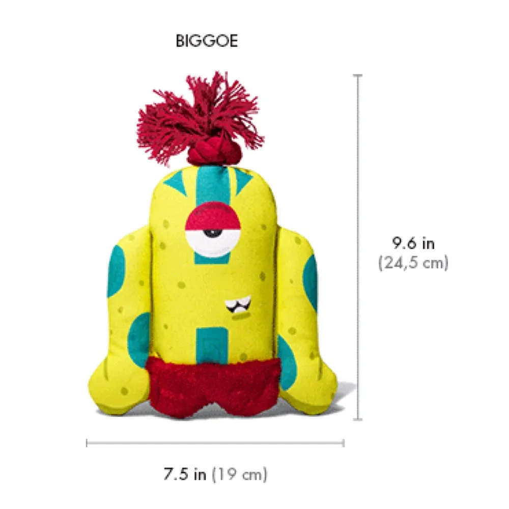 Zee.Dog Biggoe Canvas Plush Dog Toy